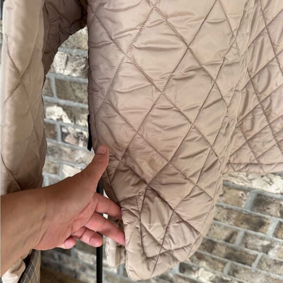 Lucky Brand Button Front Diamond Quilt Chore Jacket Size XL - Picture 6 of 14